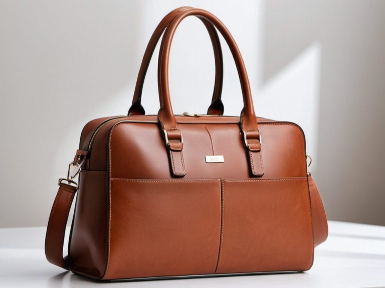 Elegant ontworpen werktas-silhouet met minimalistische stijl